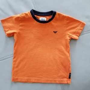 ARMANI TODDLER BOY SHIRT 2T